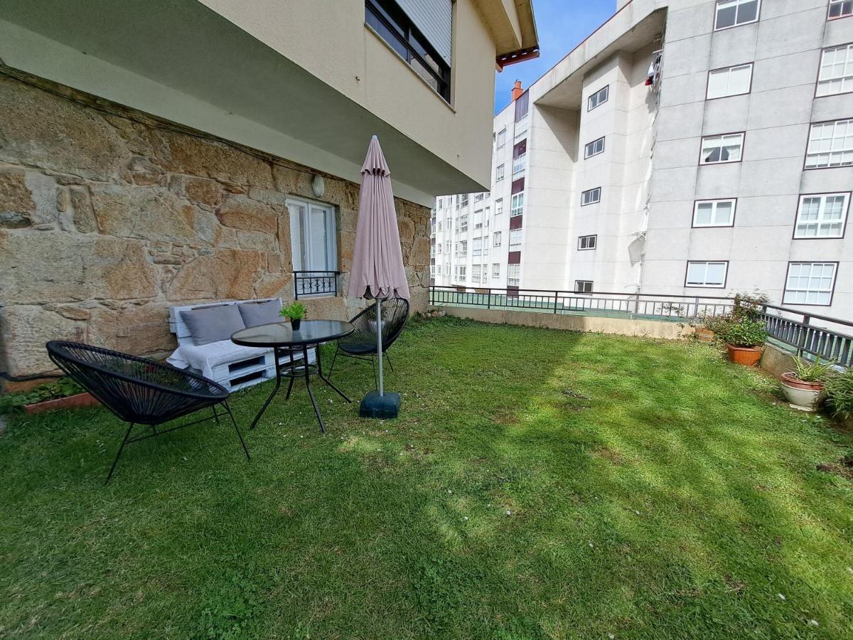 Baiona, 3 Dormitorios Con Jardin Luaran gambar