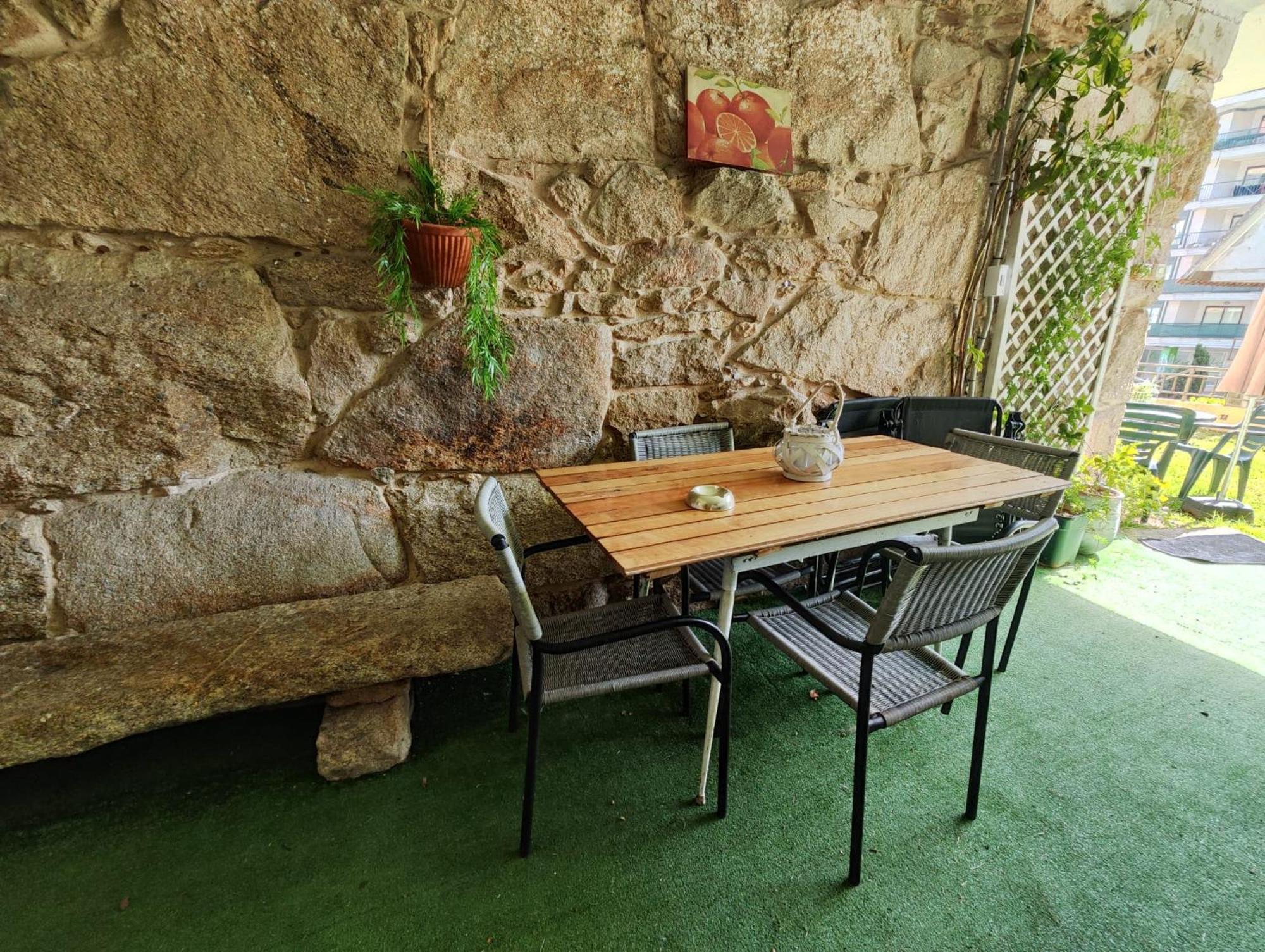Baiona, 3 Dormitorios Con Jardin Luaran gambar